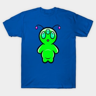 Little Green Alien T-Shirt